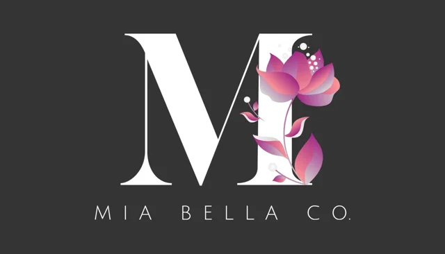 Logo design for Mia Bella Co monogram by Nauman Saeed